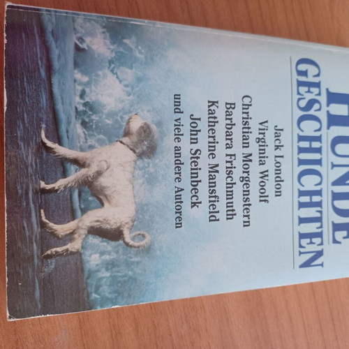 Book about dogs in German used