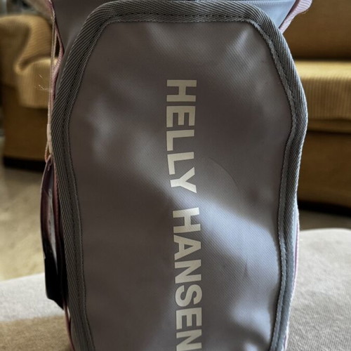 Helly Hansen waterproof travel wash bag new, grey with pink details