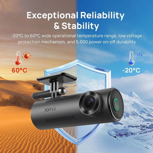 70Mai M310 Plus 2K DVR 1440P Wi-Fi Dashcam new