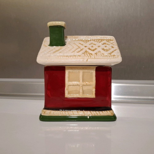 Christmas ceramic house Vicko 12 cm brand new