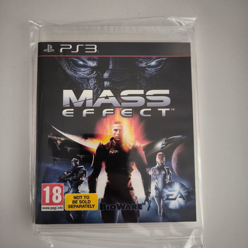 Mass Effect 1 PS3 game, rare edition
