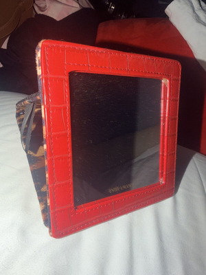 Estée Lauder Compact Mirror Limited Edition with Leopard and Croco Case