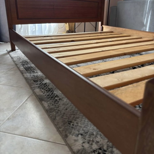 Bed with mattress used
