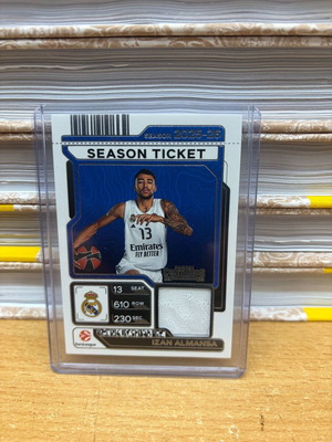 2025-26 Euroleague Contenders Season Ticket Patch Izan Almansa new