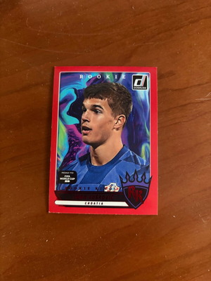 2025-26 Panini Donruss Luka Vuskovic RC Red Rookie Kings Croatia