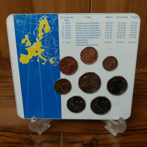 Greece euro 2003 blister new from Bank of Greece