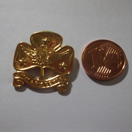 Greek Scouts Pin new, gold color with rising phoenix emblem