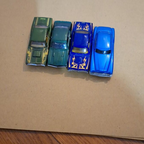 Low rider cars used, pack of 4