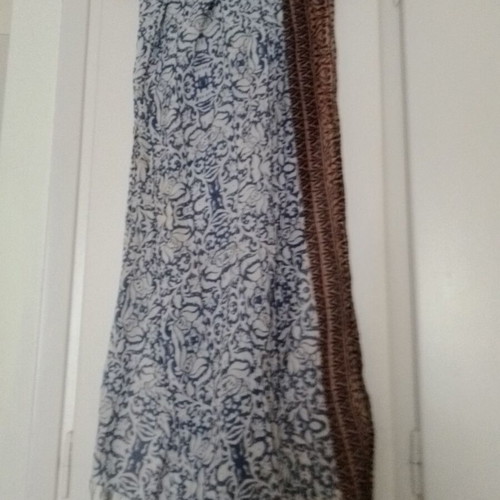 Printed scarf like new, cotton, summer accessory