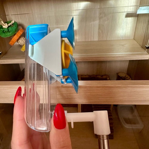 Hamster maisonette like new, wooden with toys