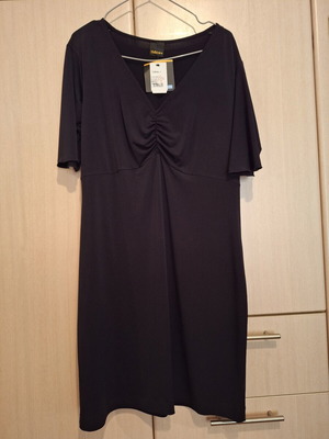Black Yellow+ dress new with tag, V neckline, short sleeve