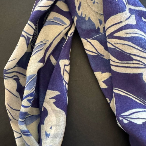 Silk bandana Bet & Malfie new, blue