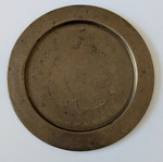 Copper plate used, diameter 25cm