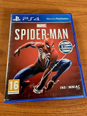 Spiderman PS4 game