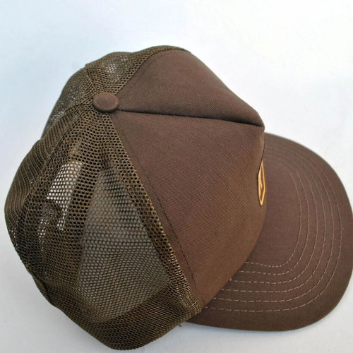 UPS Brown Hat like new, one size, polyester cotton