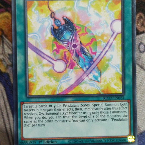 Pendulum XYZ Yu-Gi-Oh! card used from King's Court