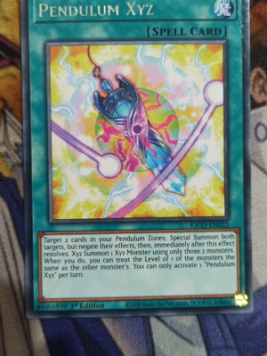 Pendulum XYZ Yu-Gi-Oh! card used from King's Court
