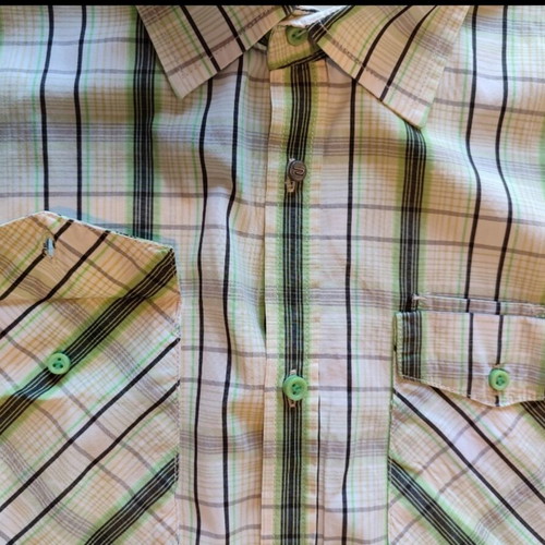 Checked shirts pack of 2 medium size, like new, Diesel and Vogele