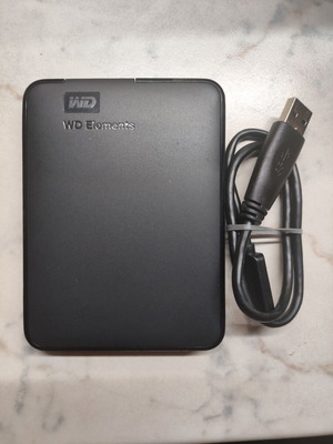 Western Digital Elements 2.5'' εξωτερικός σκληρός δίσκος 2TB σαν καινούργιος
