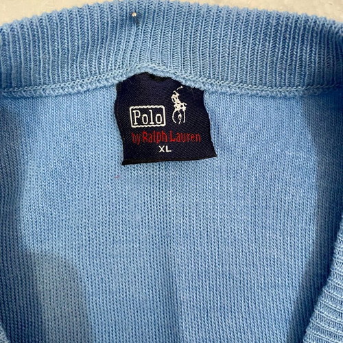 Polo Ralph Lauren V-Neck Sweater Sky Blue like new