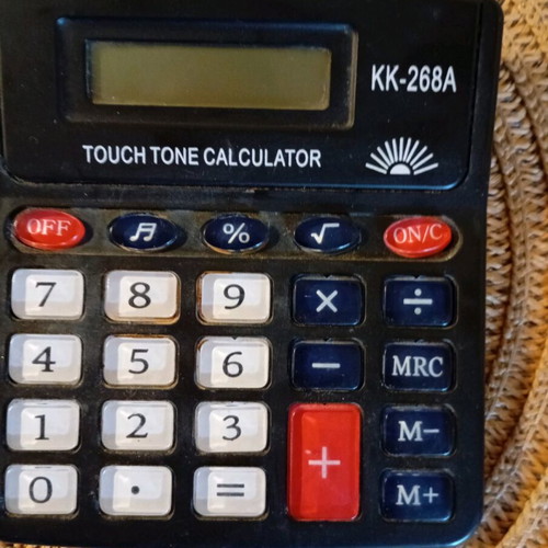 Calculator used KK-268A