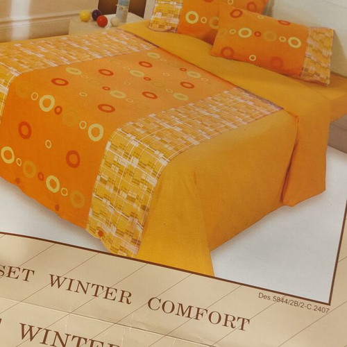 Flannel bed sheet set Palamaiki semi-double with elastic new