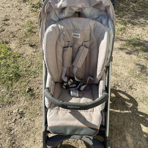 Inglesina Trilogy baby stroller with footmuff
