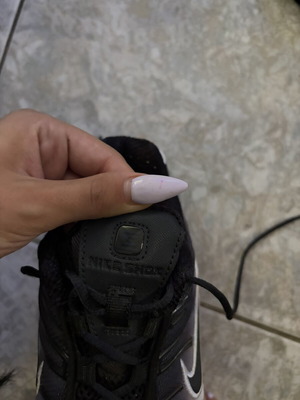 Nike Shox TL shoes like new, size 40.5, black and white