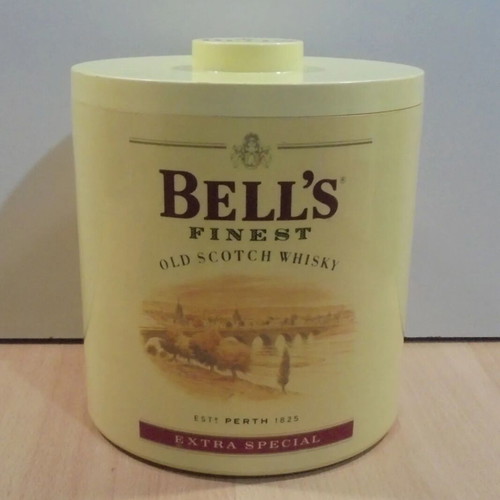 Bell's scotch whisky old promotional plastic ice bucket used