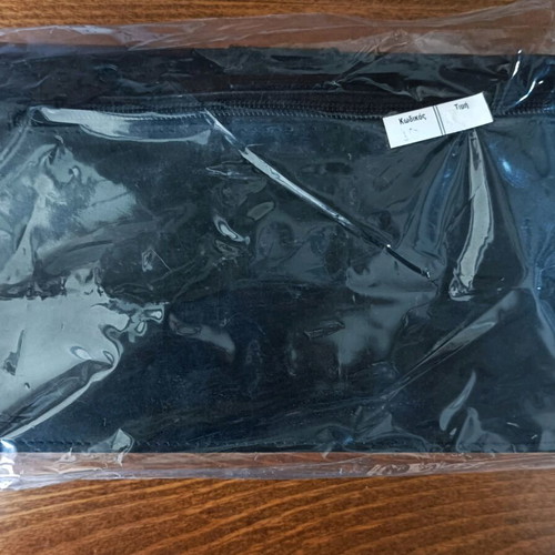 Men's leather bag Lavor new, black