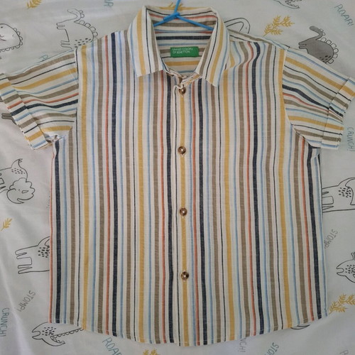 Benetton boy's shirt 18-24 months new