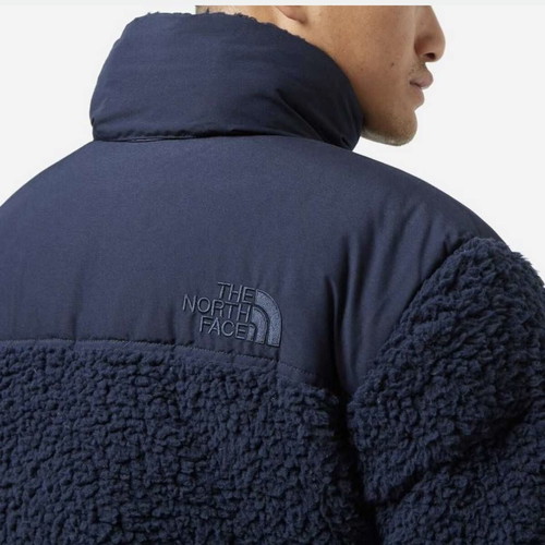 The North Face Sherpa Nuptse Jacket new, XL, dark blue