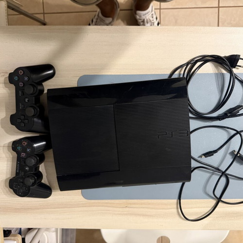 PS3 Super Slim 500GB console, black