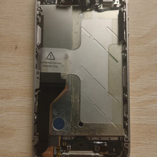 iPhone 4 A1332 white screen used LCD touch frame