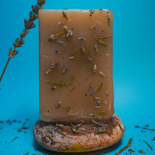 Organic soap with wild mint new