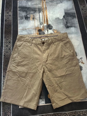 Gandys men's bermuda shorts new, beige, size M