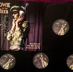 David Bowie - Bowie at the beeb. The best of the BBC radio session 1968-1972 4 lps BOXSET