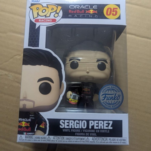 Funko Pop! Racing Sergio Perez Special Edition 05 Vinyl Figure new