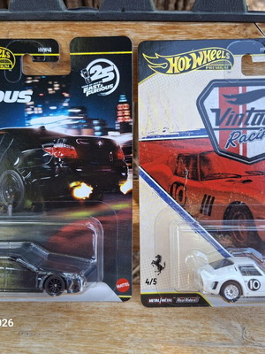 Hot Wheels Ferrari 250 GTO και Fast & Furious 2010 BMW M5 καινούργιο πακέτο