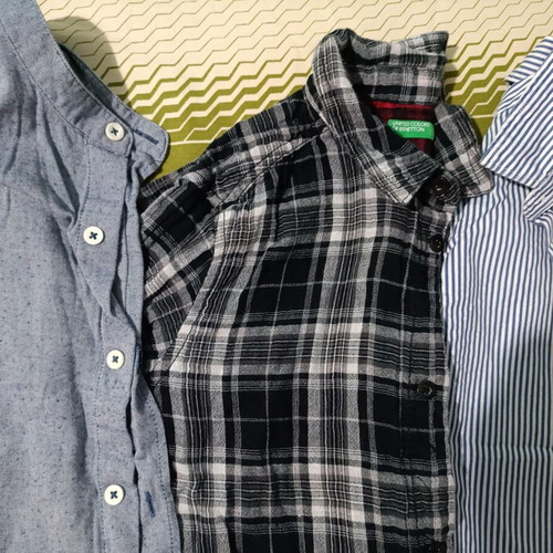 Set of 3 boys' shirts 8-9 years like new, Zara, H&M, Benetton