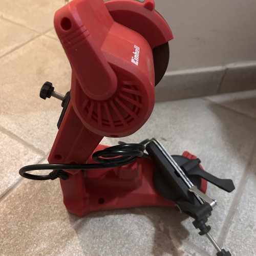 Einhell GC CS 85 E Chainsaw Sharpening Device like new