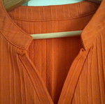 Shein women's blouse orange XL like new