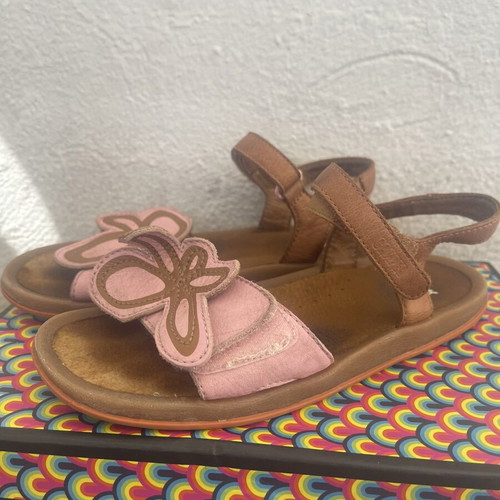 Camper children's sandals used, size 33, brown