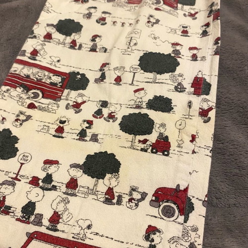 Oysho Snoopy pajama used, white and multicolor, size XS