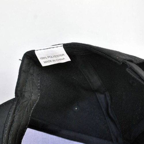 Rammstein black hat with logo like new, one size