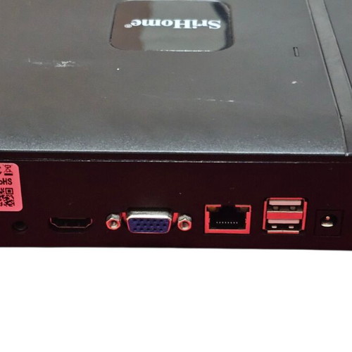 SriHome 4K Network Recorder 16 Channels used
