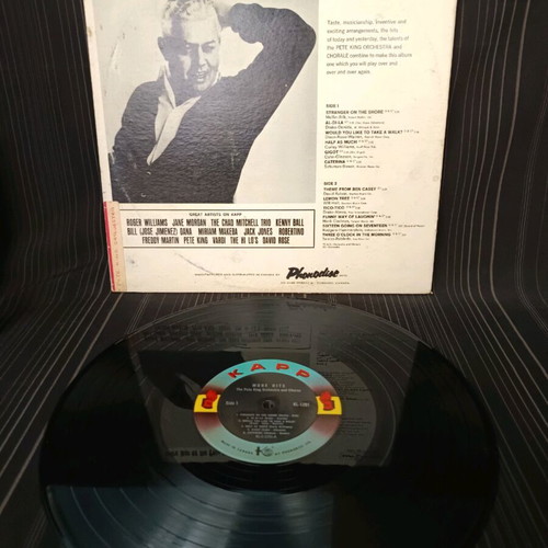 Pete King Orchestra and Chorale More Hits vinyl used, traditional