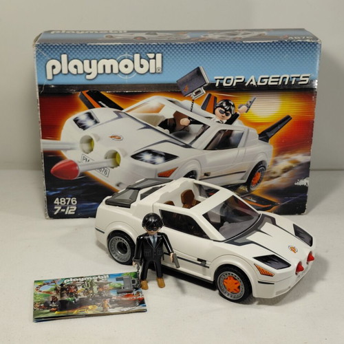 Playmobil 4876 Top Agents Super Vehicle used, with box