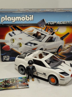 Playmobil 4876 Top Agents Super Vehicle used, with box
