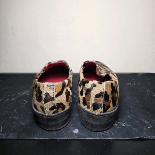 Feng Shoe women's sneakers used with animal print and platform